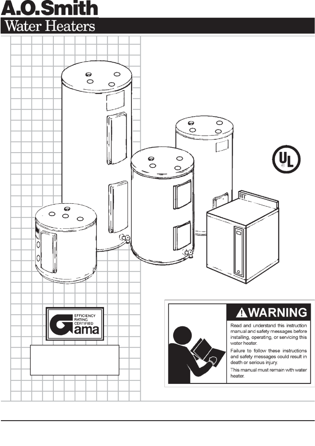 Picture of: A.O. Smith Water Heater ECS- User Guide  ManualsOnline