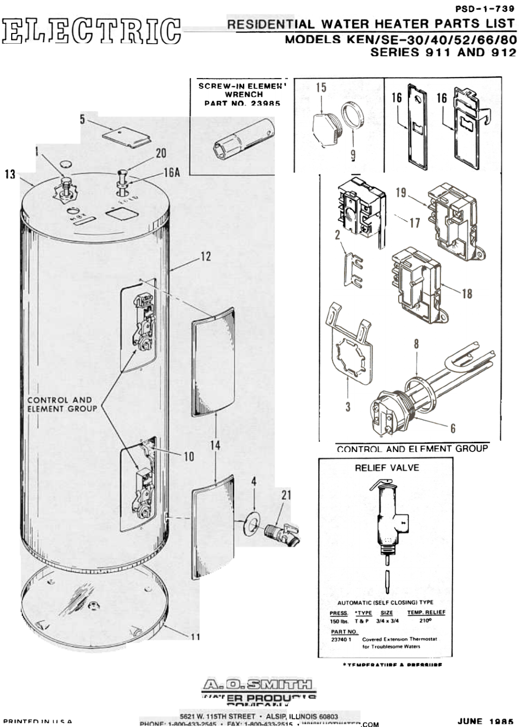 Picture of: A.O. Smith Water Heater KEN/SE- User Guide  ManualsOnline