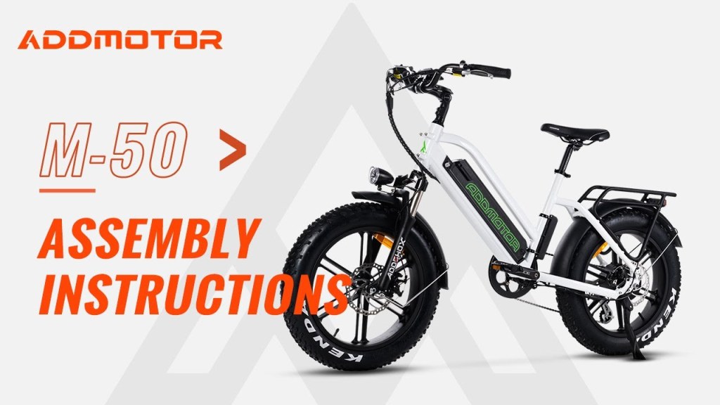 Picture of: Addmotor M- Electric Bike Assembly Tutorial & Operations Guide