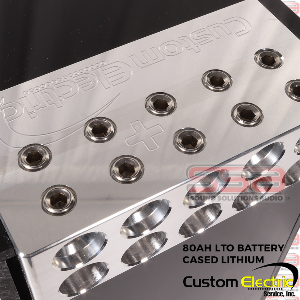 Picture of: CES (Custom Electric Service) AH LTO BATTERY CASED LITHIUM