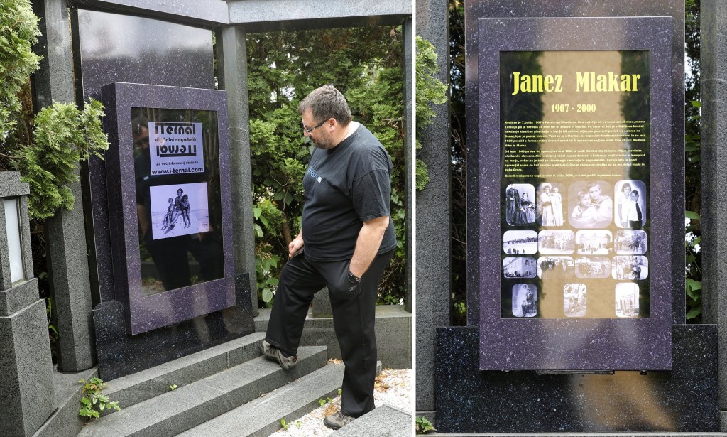 Picture of: Digital tombstone is unveiled in Slovenia in world first  Daily