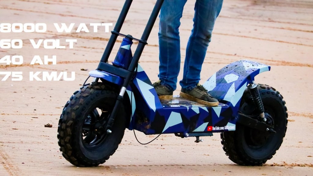 Picture of: 🔥DIY ELECTRIC OFFROAD SCOOTER🔥