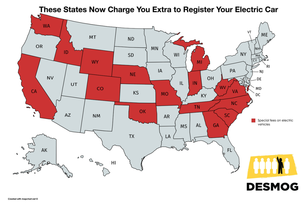 Picture of: Drive an Electric Car? One in Three States Now Charge You Extra