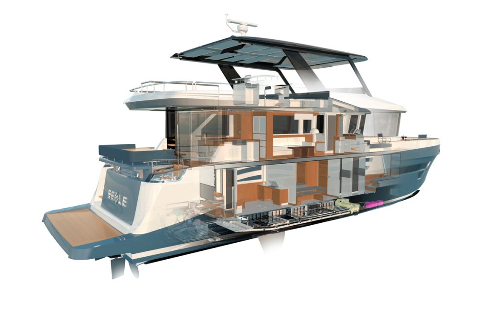Picture of: Eegle m first look: World-first electric trawler yacht takes on