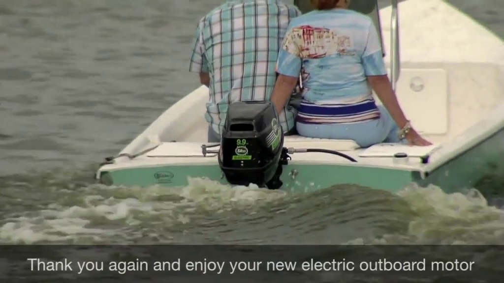 Picture of: Elco Motor Yachts EP-  Volt  HP Electric Outboard Motor for
