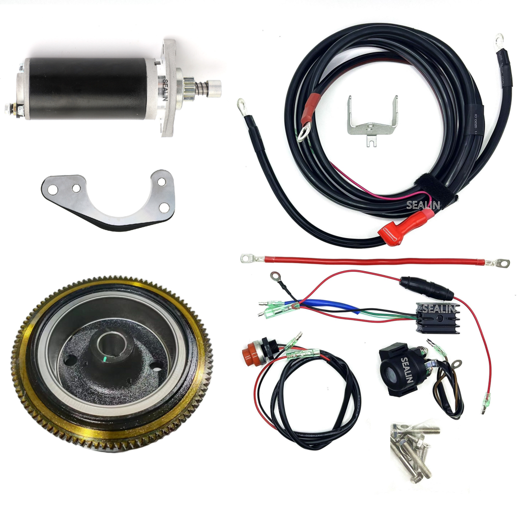 Picture of: ELECTRIC START KIT FOR MERCURY TOHATSU HP HP  STROKE OUTBOARD MOTOR –  AliExpress