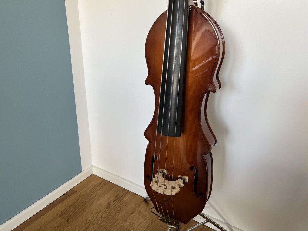 Picture of: Eminence Electric Upright Bass – Portable  Bassic