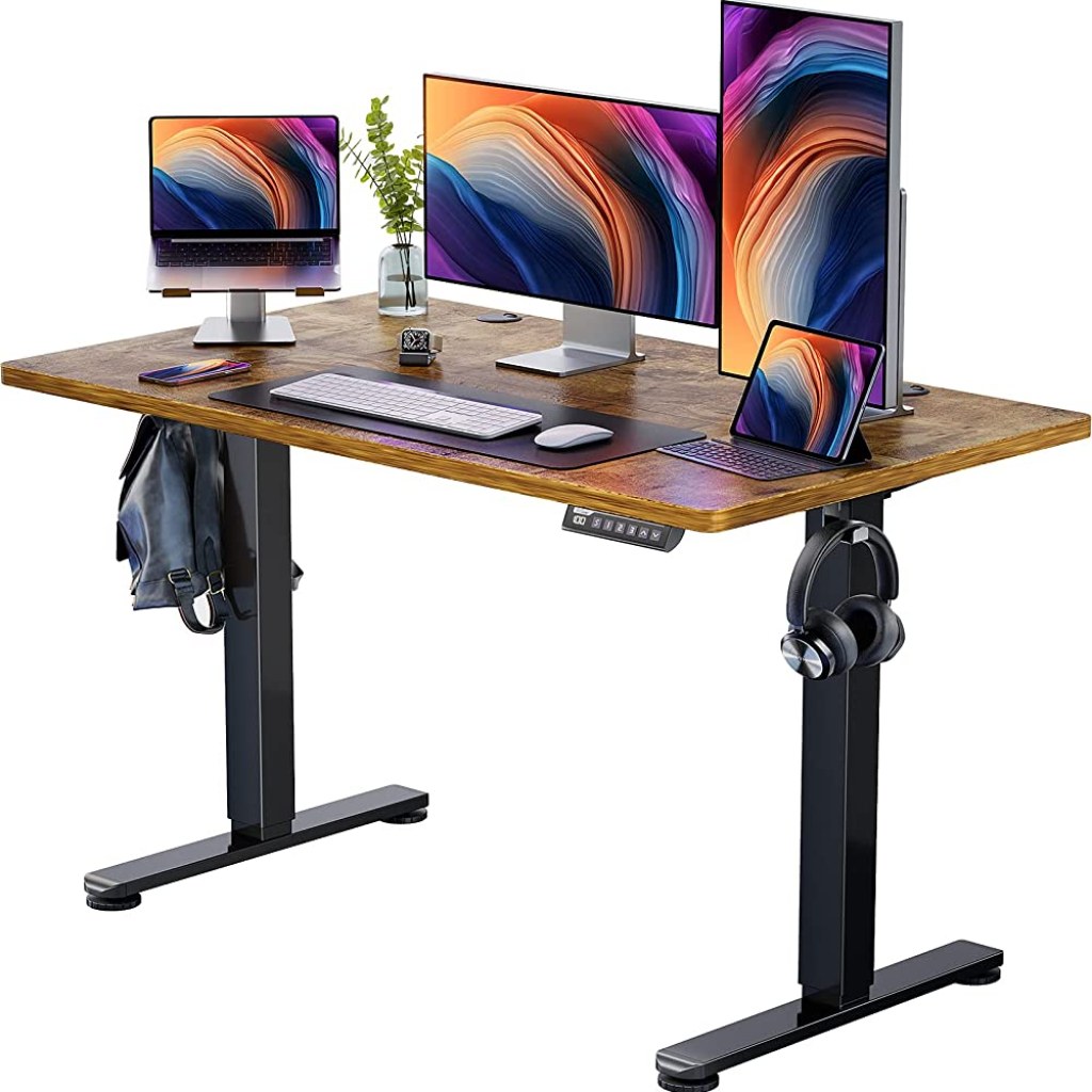 Picture of: Ergear Height Adjustable Electric Standing Desk,  x  cm