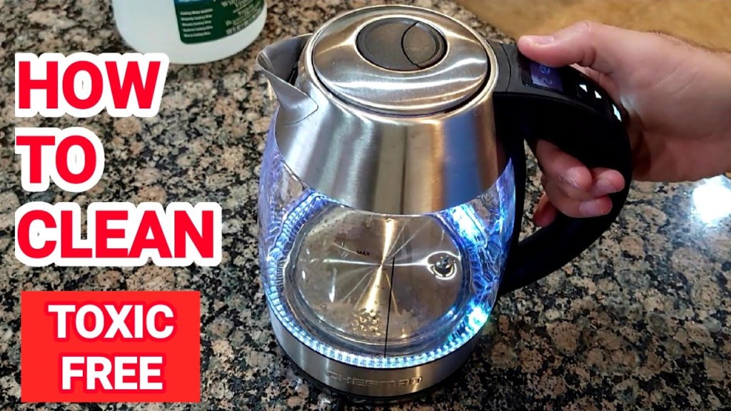 Picture of: How to Clean Kettle Chefman Electric Kettle