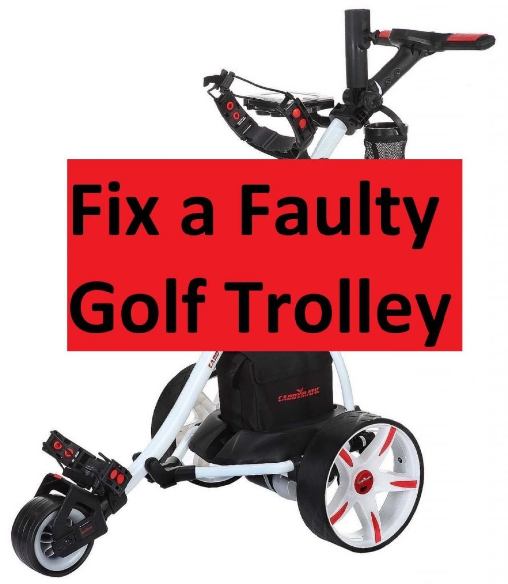 Picture of: How to Fix Common Problems electric golf trolley