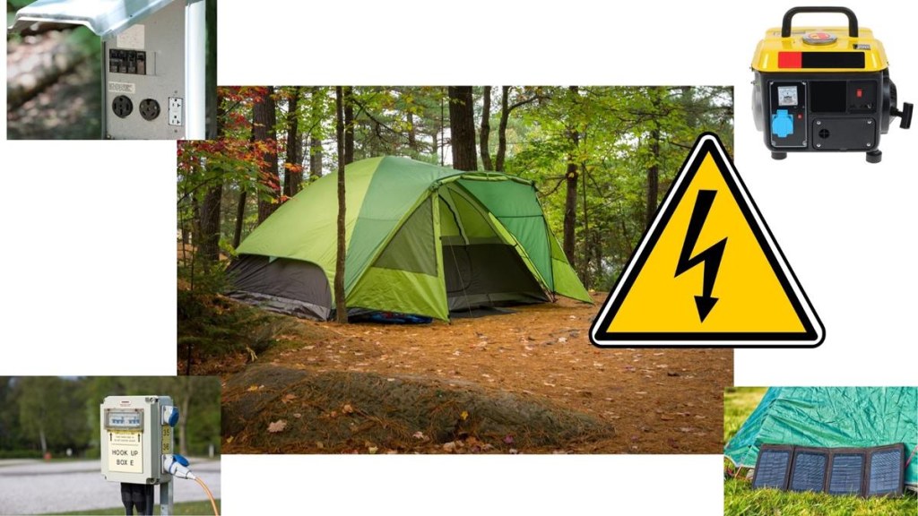 Picture of: Is It Safe To Have Electricity in My Tent – Camping Sage