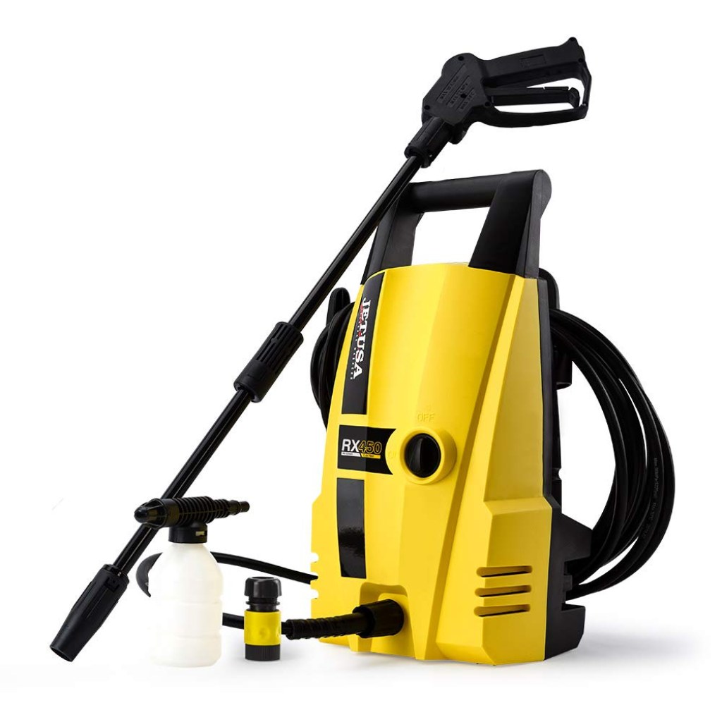 Picture of: Jet-USA  PSI Electric Gurney Pump High Pressure Washer with  Meter Hose
