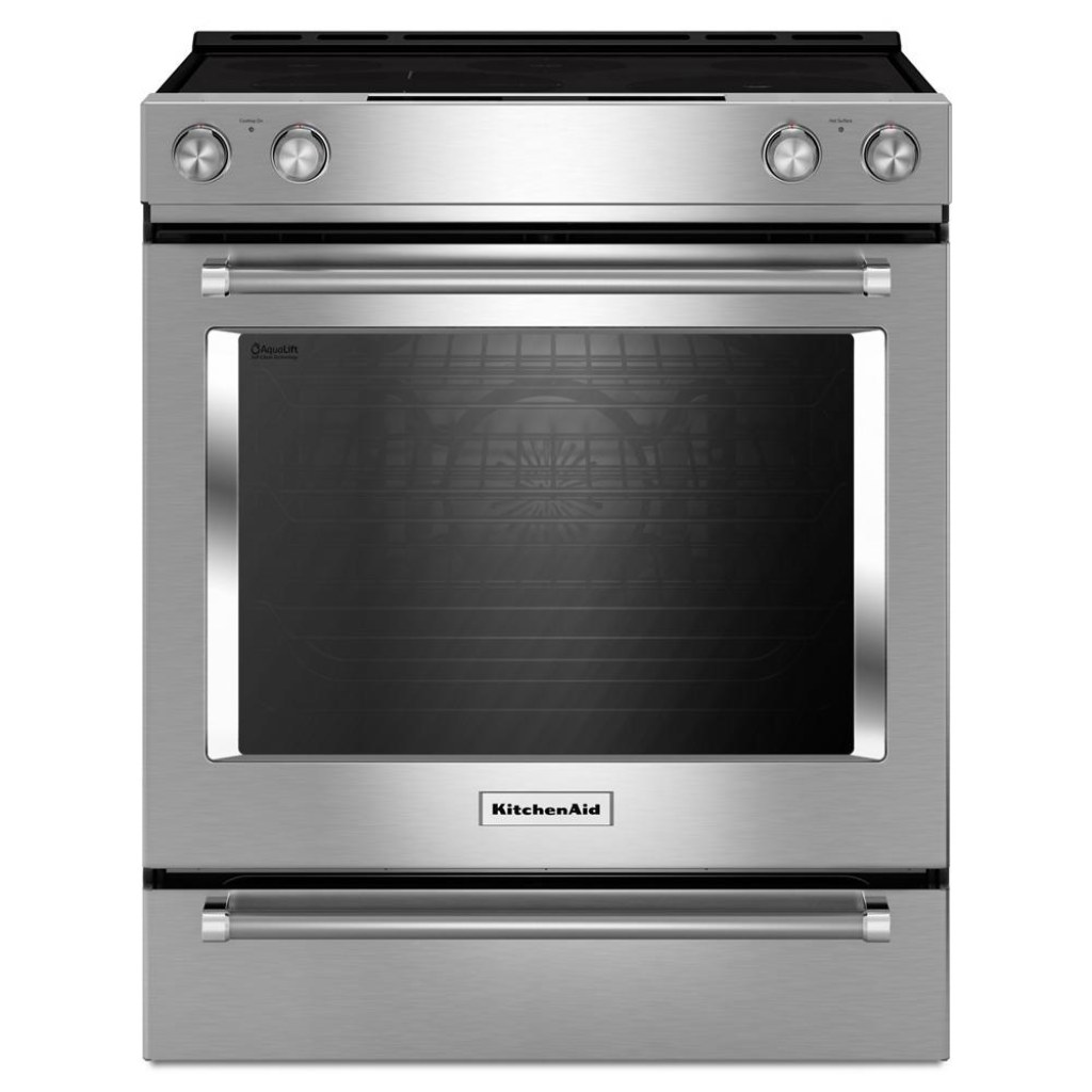 Picture of: KITCHENAID -Inch -Element Electric Slide-In Convection Range