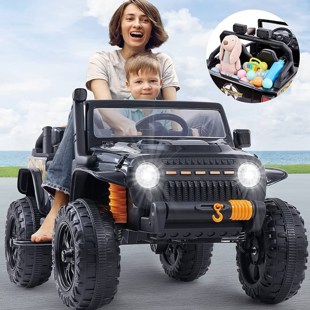 Picture of: MCBOB Ride On Car for Kids&Parents, V A Powered Electric Ride
