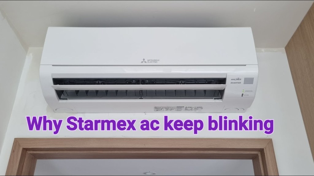 Picture of: Mitsubishi starMEX aircon green light keep blinking  MSXY-FN_VE