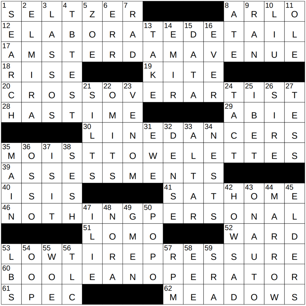 Picture of: – NY Times Crossword  Mar , Friday – NYXCrossword