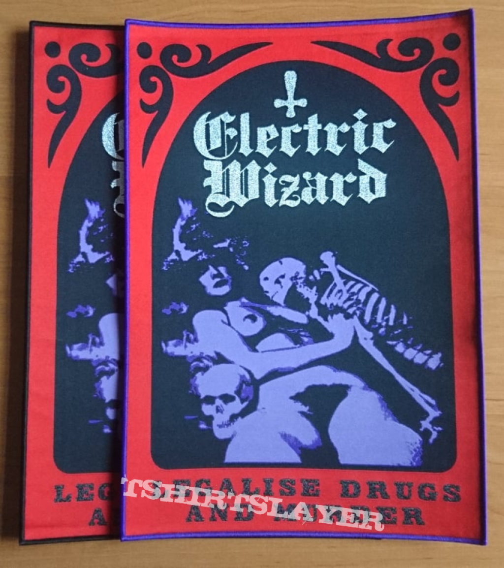 Picture of: Official Electric Wizard backpatch  TShirtSlayer TShirt and