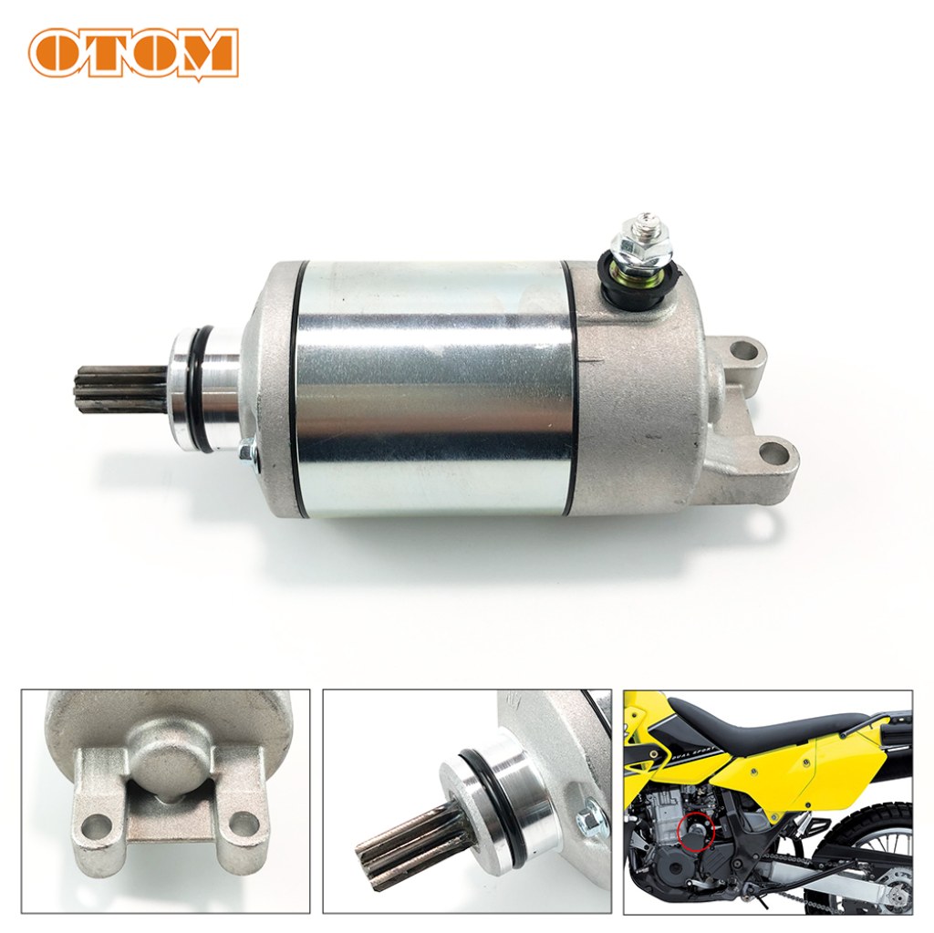 Picture of: OTOM Motorcycle Starter Motor Engine Electric Starting Assy For SUZUKI  DRZ DRZE DRZS DRZSM LTZ -F Parts