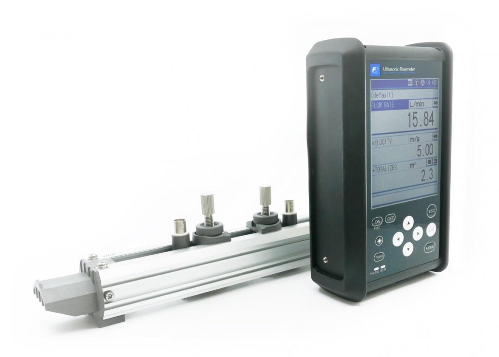 Picture of: Portable ultrasonic flowmeter  Portaflow-C