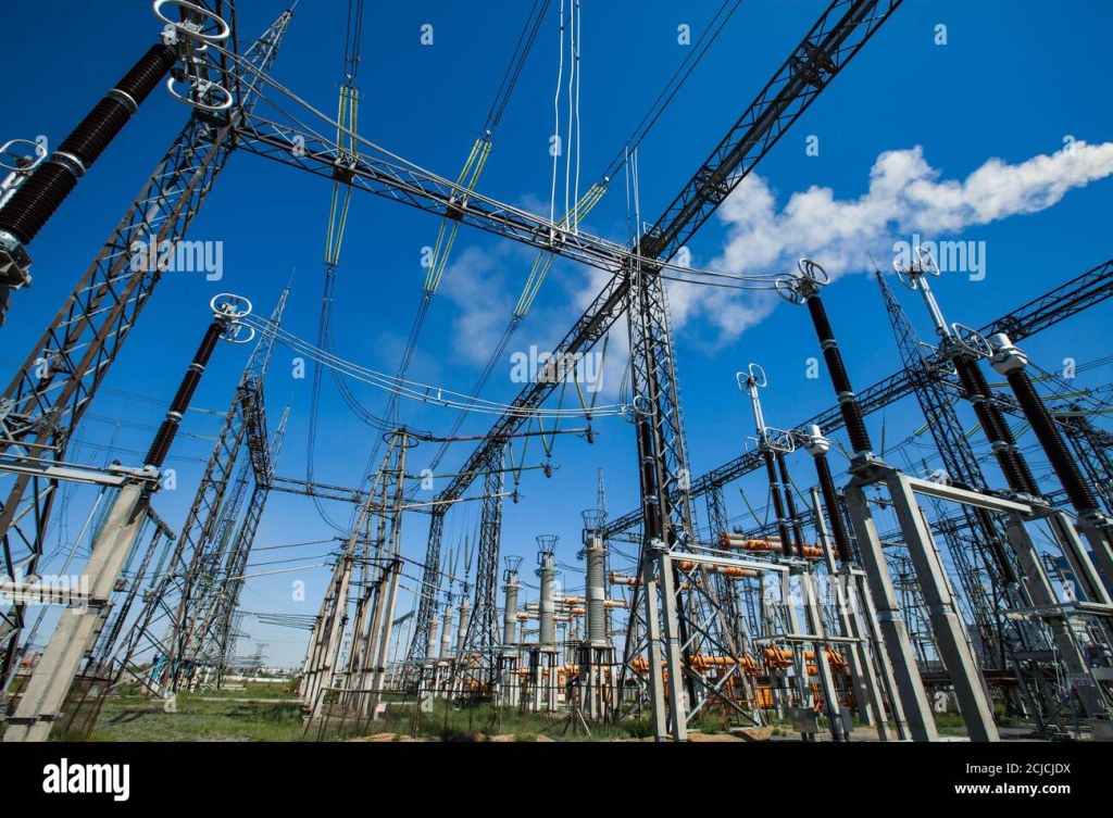 Picture of: Powerhouse electric energy distribution hi-res stock photography