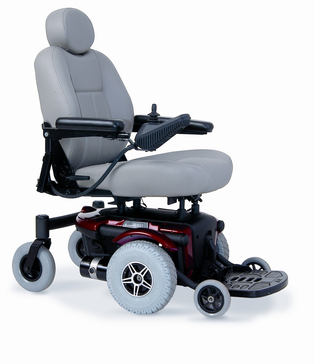 Picture of: Pride Jazzy Jet  Ultra Electric Wheelchair