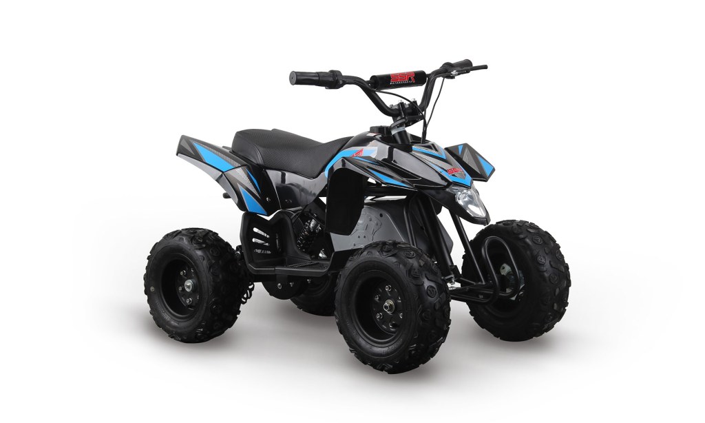 Picture of: Quick Look: SSR Motorsports ABT-E Kids Electric Quad  ChapMoto