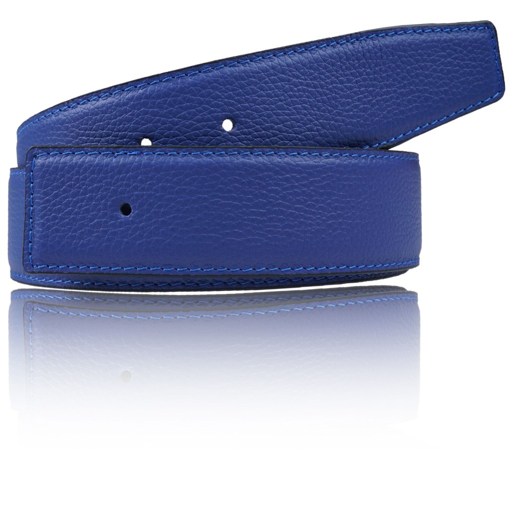 Picture of: Reversible Belt in Electric Blue mm