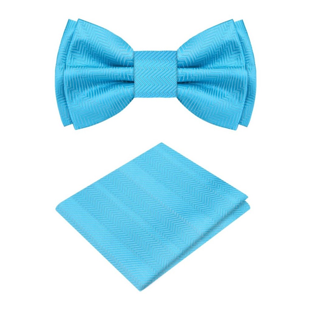 Picture of: Sophisticated Blue Bow Tie