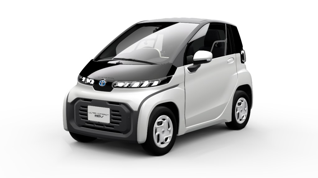 Picture of: Toyota has built a diddy two-seat electric car for the elderly