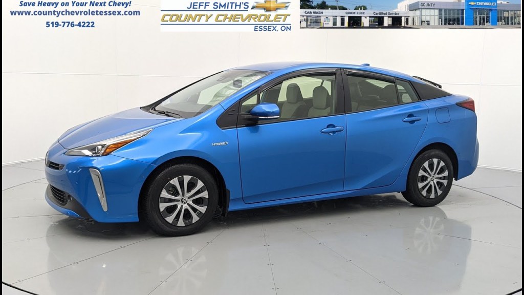 Picture of: Toyota Prius AWD – Electric Storm Blue