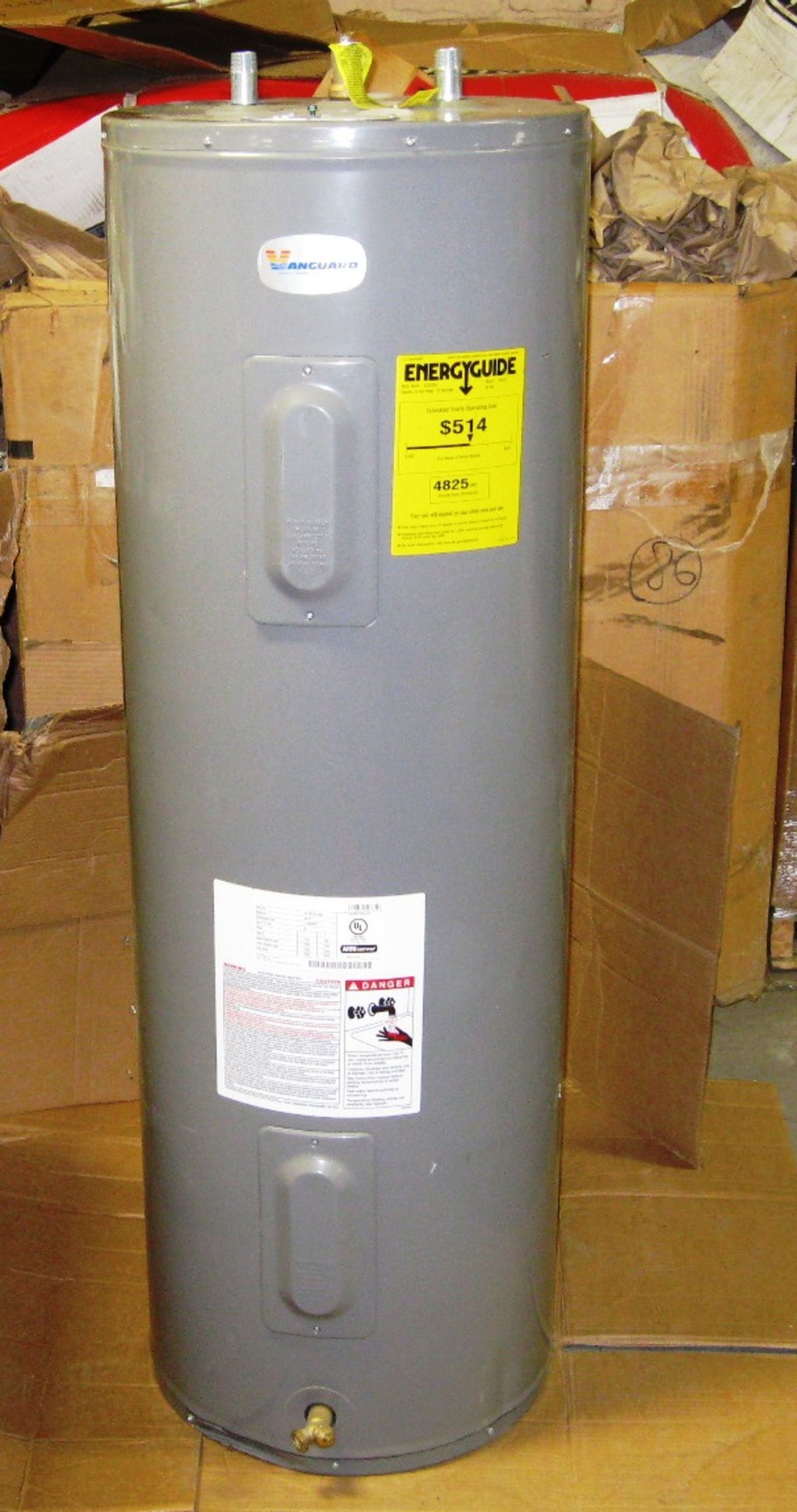 Picture of: Vanguard  Gallon Residential Electric Water Heater VAC