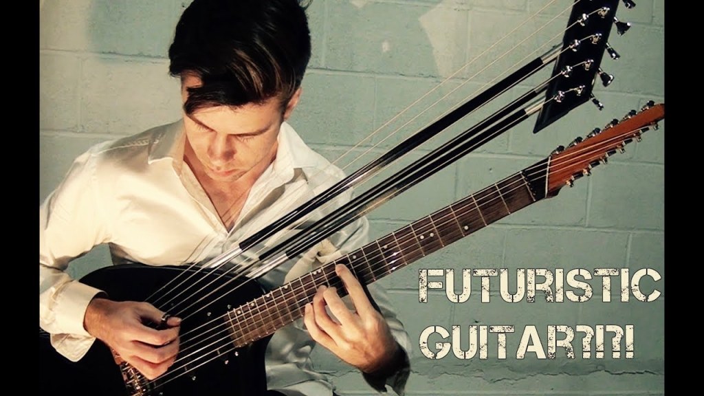 Picture of: Welcome to the Machine (Pink Floyd) – Electric Harp Guitar – Jamie Dupuis
