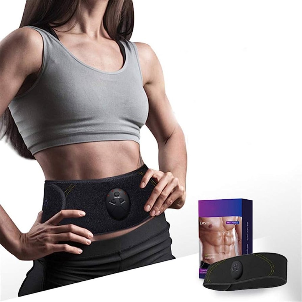 Picture of: WODT EMS Waist Trimmer, Electronic Abdominal Belt Abdominal Muscle